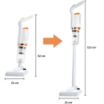 Aspirator Vertical Portabil Cu
Acumulatori, 2 In 1 - imagine 4