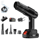 Aspirator si Suflanta de Aer Portabila
4-in-1 pentru masina, casa, birou si
animale de companie, cu baterie
detasabila si reincarcabila 48W