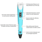 CREION 3D 3DOODLER - imagine 3