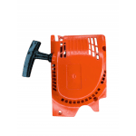 Capac pornire motofierastrau, demaror complet drujba chinezeasca 4500-5200, Ruris Expert 450 (4 clicheti)
