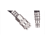 Furtun Pneumatic PVC cu Cuplaje Rapide, 6mm Diametru Interior, 15 Metri, 1/4 inch Cuplaje - imagine 2