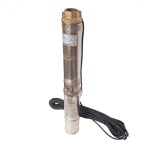 Kit complet hidrofor Pompa submersibila de adancime, DDT, 4QJD2-8, 1500 W, 8 turbine, 7 mc/h , 25 metri cablu+ Bazin inox 50 L + accesorii - imagine 3