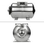 Kit complet hidrofor Pompa submersibila de mare adancime, DDT, QJD120-1.5, 1500 W, Inox, 8 turbine + Bazin inox 24 L + accesorii - imagine 5