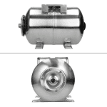 Kit complet hidrofor Pompa submersibila de mare adancime, DDT, QJD120-1.5, 1500 W, Inox, 8 turbine + Bazin inox 50 L + accesorii - imagine 6