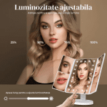 Oglinda make-up iluminata LED
pentru machiaj - imagine 4