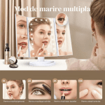 Oglinda make-up iluminata LED
pentru machiaj - imagine 3