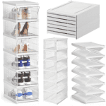 Organizator incaltaminte sticla 6
rafturi, 25.5 X 34.5 X 105CM
