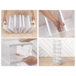 Organizator incaltaminte sticla 6
rafturi, 25.5 X 34.5 X 105CM - imagine 4