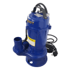 Pachet promo Pompa apa murdara submersibila cu tocator si plutitor, DDT, WQCD, 2200 W, 8 m³/h + Furtunul de pompier 2'' 20 m, 8 bari, cu cuple - imagine 4