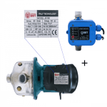 Pachet promo Pompa autoamorsanta de suprafata, DDT, JS100, 2200 W, 3000l/h + Presostat electronic automat DDT LS1, 1.1kW, 10 bar