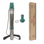 Pachet promo Pompa submersibila de mare adancime, DDT, QJD120-1.5, 1500 W, Inox, 8 + Presostat electronic automat DDT LS6, 1.1kW - imagine 3