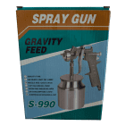 Pistol de vopsit pneumatic, duza 1.5 mm, rezervor 600 ml, S-990G - imagine 2