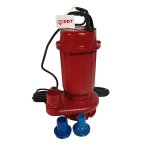 Pompa submersibila apa murdara, DDT, WQD10, 1100 W + Furtun pompier, 20 metri, 2 toli + Furtun pompier, 20 metri, 2 toli, cu cuple - imagine 2