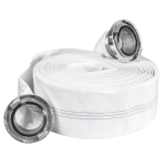 Pompa submersibila cu dublu tocator pentru apa murdara, DDT, V1500T, 1500 W, Inox + Furtun pompier, 20 metri, 2 toli + Furtunul de pompier 2'' 20 m, 8 bari, cu cuple - imagine 4