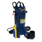 Pompa submersibila cu tocator si plutitor, DDT, WQD10, 2600W + Furtun pompier, 20 metri, 2 toli + Furtunul de pompier 2'' 20 m, 8 bari, cu cuple - imagine 2
