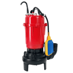 Pompa submersibila cu tocator si plutitor, DDT, WQD10, 3000W + Furtun pompier, 20 metri, 2 toli + Furtunul de pompier 2'' 20 m, 8 bari, cu cuple - imagine 2