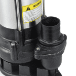 Pompa submersibila de apa murdara DDT V1500F, 1500 W, 12 mc/h+ Furtun pompier, 20 metri, 2 toli + Furtunul de pompier 2'' 20 m, 8 bari, cu cuple - imagine 2