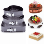 Set 3 Forme Pentru Prajituri - Forma
Rotunda, Patrata Si Inima