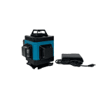 Trusa 5 Unelte German Meister: Rotopercutor, Autofiletantă, Mașină de Impact, Flex, Nivela Laser, 128V, 8Ah, 3 Acumulatori - imagine 11