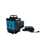 Trusa 5 Unelte German Meister: Rotopercutor, Autofiletantă, Mașină de Impact, Flex, Nivela Laser, 128V, 8Ah, 3 Acumulatori - imagine 10