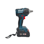 Set German Meister - Mașină Cu Impact + Flex, Cu 2 Acumulatori 36V 8Ah, + 4 Tubulare, Albastru - imagine 2