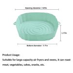 Tava Pentru Air Fyer Silicon 20 Cm
opp - imagine 2