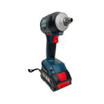 Trusă German Meister 4-în-1, 36V 5Ah cu 4 Acumulatori, Flex Ø125 mm, Pistol Impact 400 Nm, Bormașină și Rotopercutor Brushless, Afișaj Baterie Albastra *TRANSPORT GRATUIT* - imagine 6