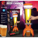 Dozator de băuturi cu boxă Bluetooth și iluminare LED RGB, rezervor 3L