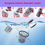 Aspirator UV anti-acarieni, fără fir, filtrare triplă HEPA - imagine 2