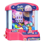 Mini aparat tip „claw machine” cu gheară, lumini și muzică