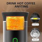 Espressor electric portabil pentru capsule și cafea măcinată - imagine 2