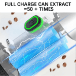 Espressor electric portabil pentru capsule și cafea măcinată - imagine 4