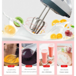 Mixer de mână 230W, 7 viteze, 5 accesorii din inox - imagine 2