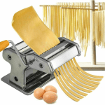 Mașină manuală pentru paste și tăiței, din inox - imagine 2