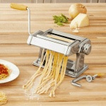 Mașină manuală pentru paste și tăiței, din inox - imagine 3