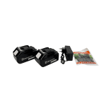 Mini drujbă electrică cu acumulator Top Helper, lamă 12 inch, 2 acumulatori 48V 8Ah, 2 lanțuri incluse, sistem ungere automată, valiză transport - imagine 4