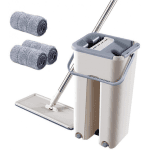Mop profesional cu 2 cuve pentru spălare și uscare