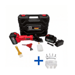 OFERTĂ – Mașină de Tuns Oi 500W German Meister, 2 Acumulatori 128V 8Ah + Set Cuțite Rezervă CADOU