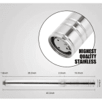 Pompa submersibilă Zinith Italia 4STM807, 1.65 kW, 266 l/min, înălțime refulare 80 m, inox, cablu 15 m - imagine 2
