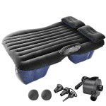 Saltea auto gonflabilă cu pompă electrică și 2 perne incluse