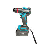 Trusă German Meister 4 Scule – Rotopercutor SDS Plus, Impact, Bormașină, Polizor Unghiular Ø125, 3 Acumulatori 36V 5Ah, 65 Accesorii, Valiză - imagine 5