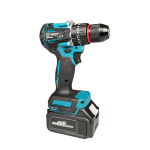 Trusă German Meister 4 Scule – Rotopercutor SDS Plus, Impact, Bormașină, Polizor Unghiular Ø125, 3 Acumulatori 36V 5Ah, 65 Accesorii, Valiză - imagine 4