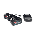 Trusă completă 5 piese cu acumulator German Meister, brushless, 3 acumulatori 128V 8Ah - imagine 14
