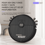 Aspirator robot NO.8388, programare inteligentă, încărcare automată, control prin aplicație, negru - imagine 4