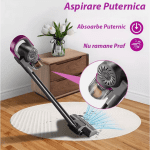 Aspirator vertical fără fir 4 în 1, 8500Pa, UV antiacarieni, filtru HEPA, 45 min autonomie - imagine 2