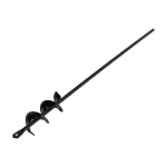 Burghiu pentru pământ GF-2175, pentru bormașină / rotopercutor, oțel, diametru 4 cm, lungime 45 cm