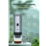 Espressor portabil 12V, electric, pentru cafea tip espresso, ideal camping și călătorii - imagine 2
