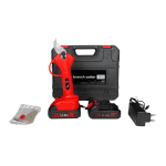 Foarfecă electrică de grădină IETO, deschidere 2.5 cm, 2 acumulatori 24V 5Ah