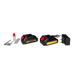 Foarfecă electrică de grădină PJA, deschidere 2.5 cm, 2 acumulatori 48V 5Ah - imagine 5