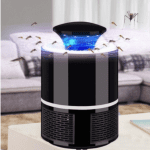 Lampă UV antițânțari Killer Mosquito, USB, 360°, recipient colectare, negru - imagine 3